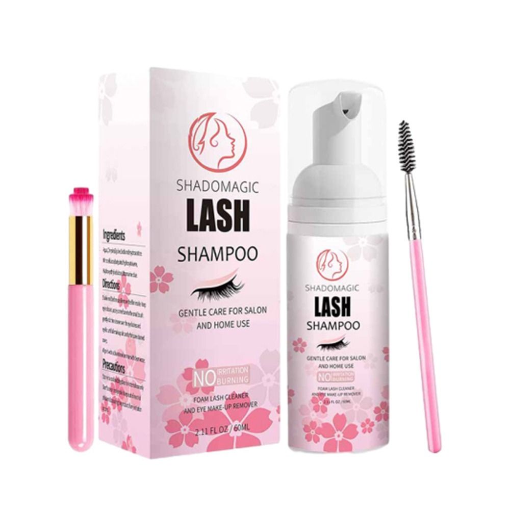 Eyelash Extension Is Safe - Sanfter und zarter Wimpernreinigungsschaum, nicht reizend,