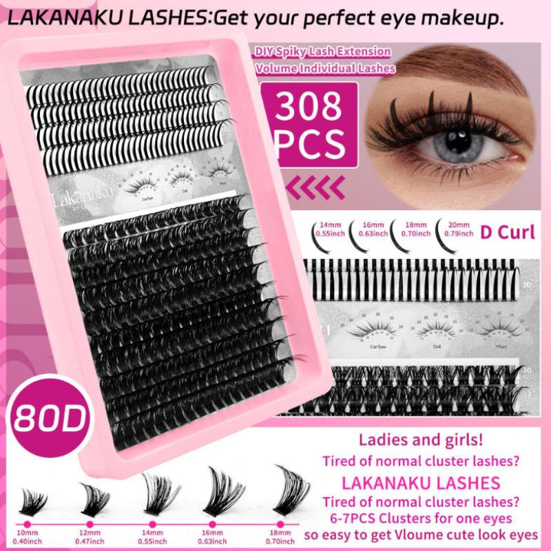 Eyelash Extension Volume Lashes - 1 Set DIY Einzelwimpern Wispy DIY
