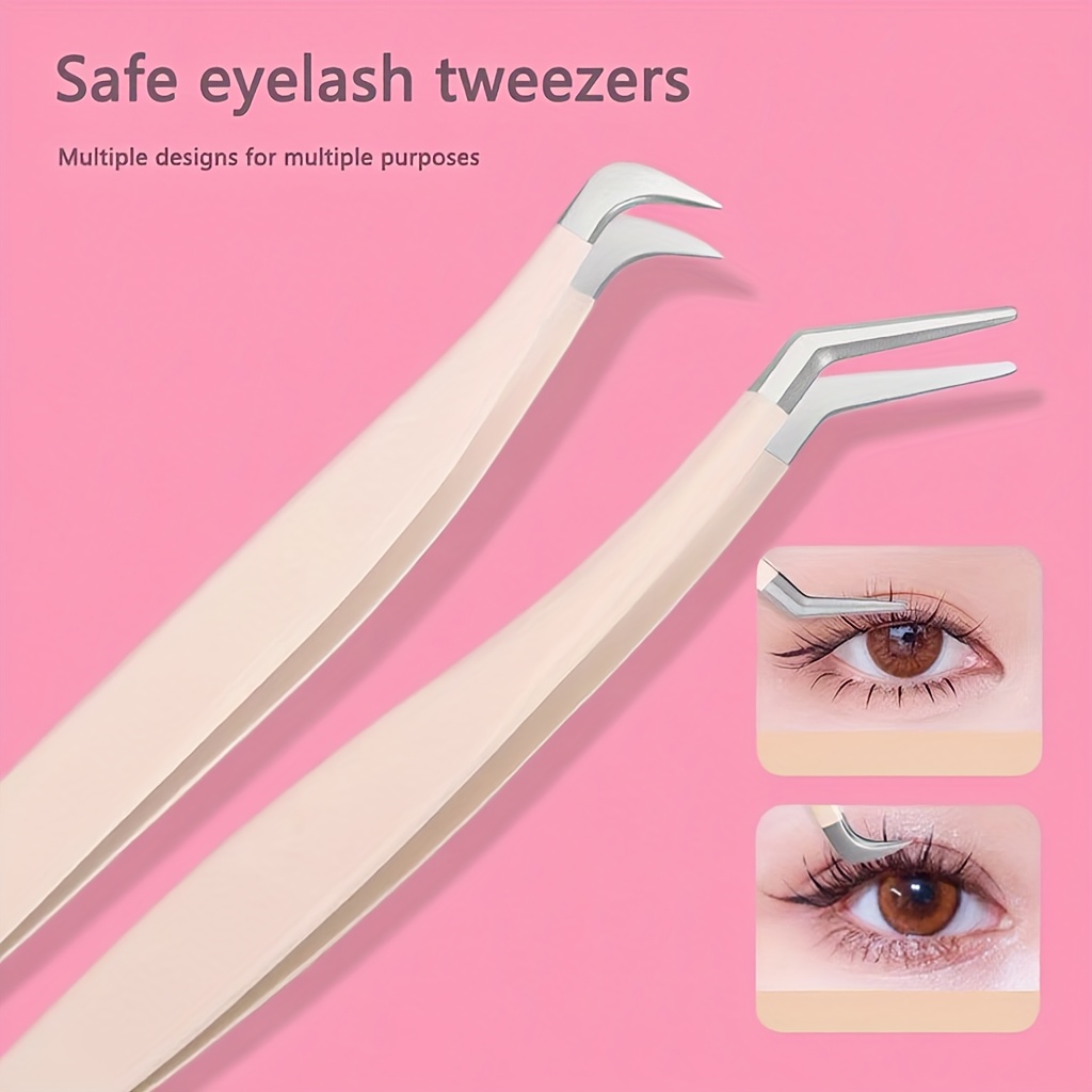 Eyelash Extension Is Safe - 1 Satz künstliche Wimpern, Wimpernzangen-Set, spezielle