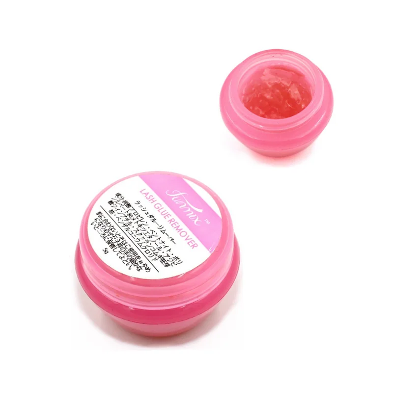 Eyelash Extension Gel Remover - Funmix 1pc 5g Rosa Wimpern Kleber