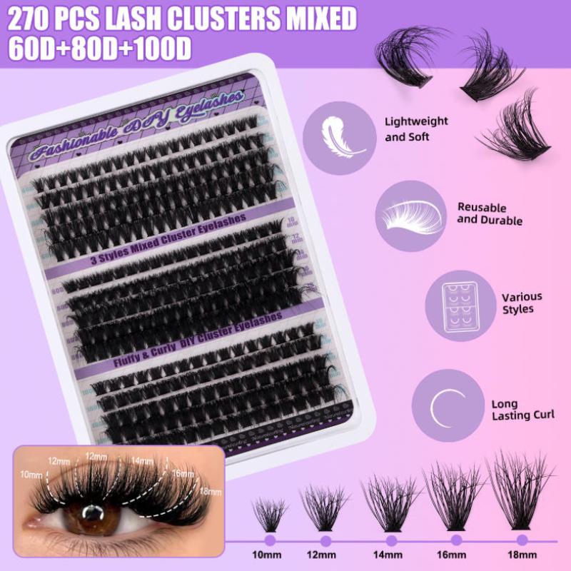 Eyelash Extension Or Extensions - DIY Wimpernverlängerungs-Set 144 Stück Wimpernbüschel Weiche