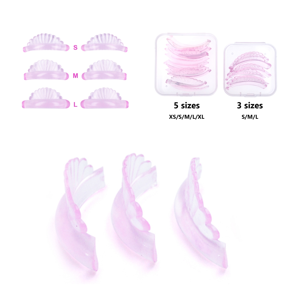Eyelash Extension Or Extensions - 3 Paare oder 5 Paar Lash