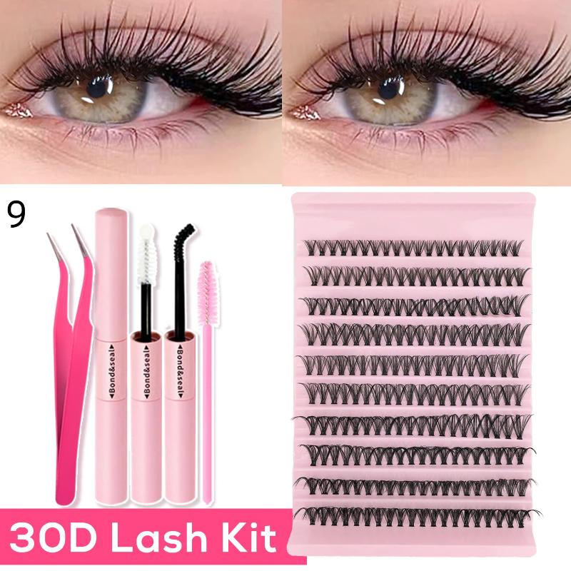 Eyelash Extension Or Extensions - DIY Wimpernverlängerungs-Set mit Klebstoff, Entferner und