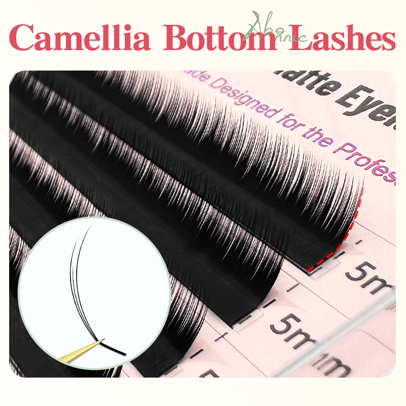 Eyelash Extension Anime - Abonnie LJ Vorgebundene untere Wimpern 5-7mm