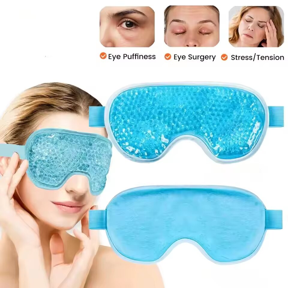 Under Eye Gel - 1 Stück Augenmaske, Heiß-Kalt-Kompresse Schönheits-Augenmaske, Beruhigende
