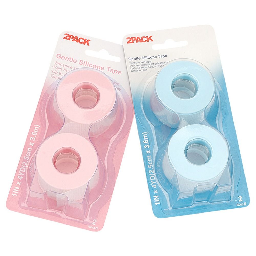Eyelash Extension Gel Remover - 2 Rollen Silikon-Gel Wimpernverlängerungsband Schmerzfreie Entfernung
