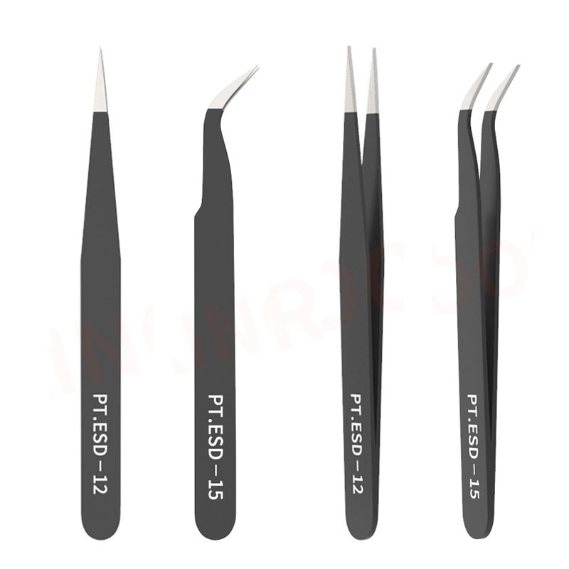 Eyelash Extension Or Extensions - 1Pc Edelstahl Pinzette für Wimpern Verlängerung