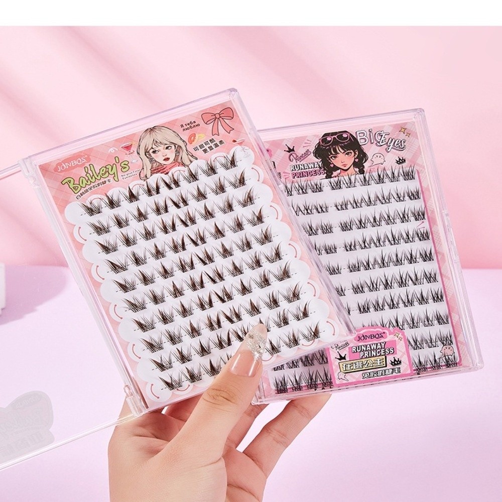 Eyelash Extension No 11 - 80 Cluster 11-12MM Selbstklebende Falsche Wimpern