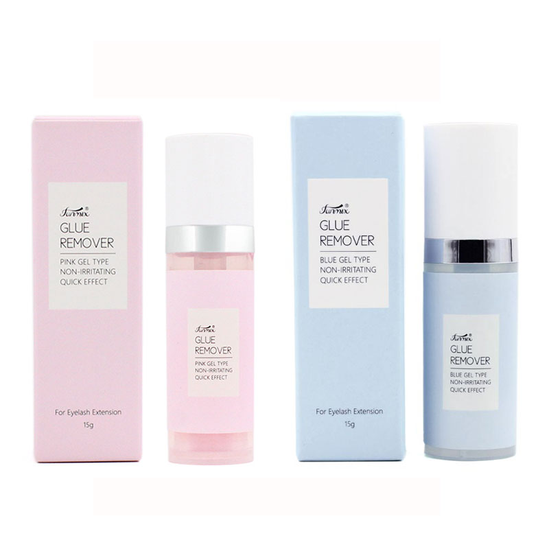 Eyelash Extension Gel Remover - 15g Rosa/Blau Gel Entferner Für Wimpern
