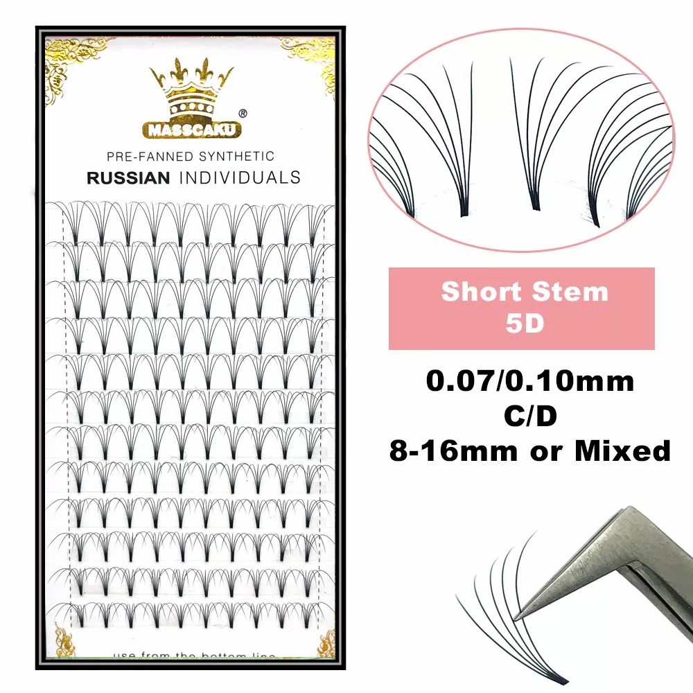 MASSCAKU Vorgefertigte russisc – Eyelash Extension Or Extensions Bewertung und Preis