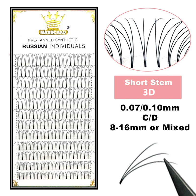 MASSCAKU Vorgefertigte russisc – Eyelash Extension Or Extensions Bewertung und Preis