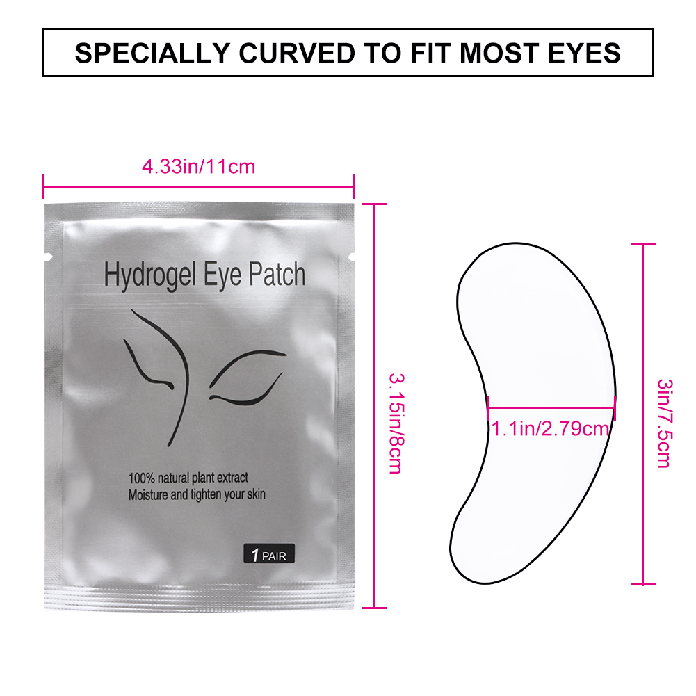 50/100 Paar Augenklappen für V – Under Eye Gel Bewertung und Preis