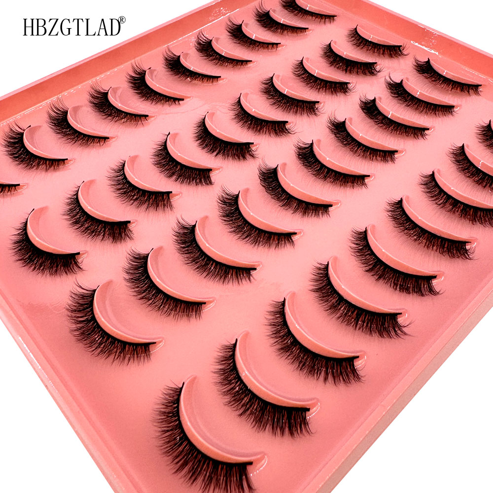 Neue 20 Paar Natürliche Lange  – Eyelash Extension Full Set Bewertung und Preis