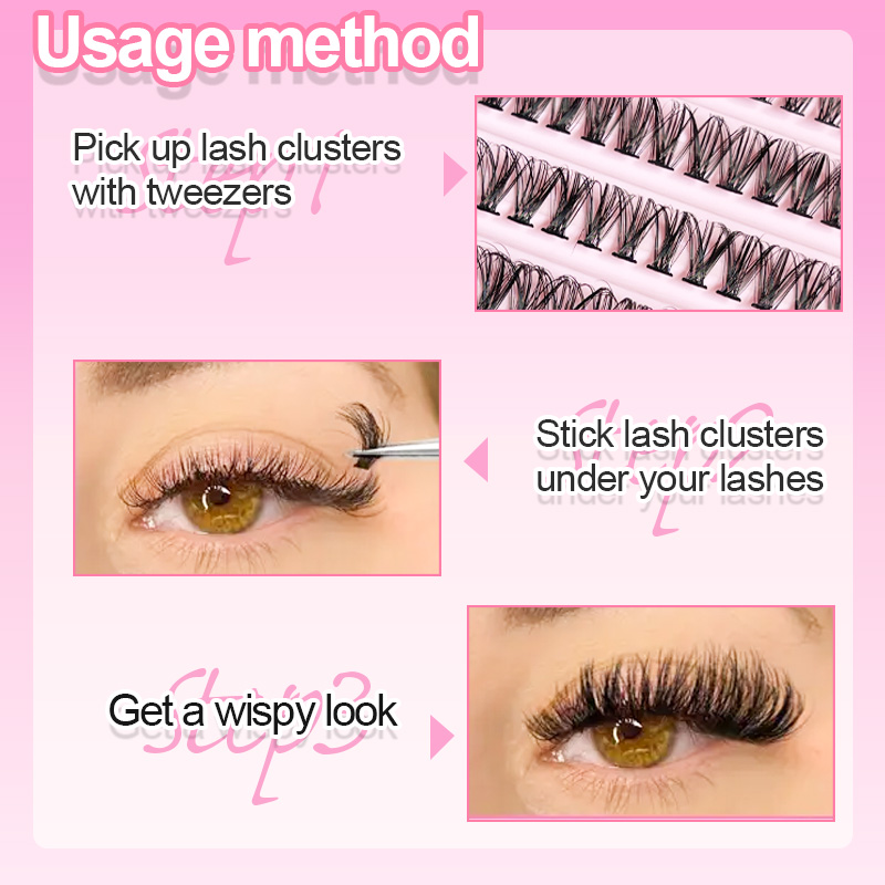 Einzelne Wimpern, Wimpernbüsch – Eyelash Extension Volume Lashes Bewertung und Preis
