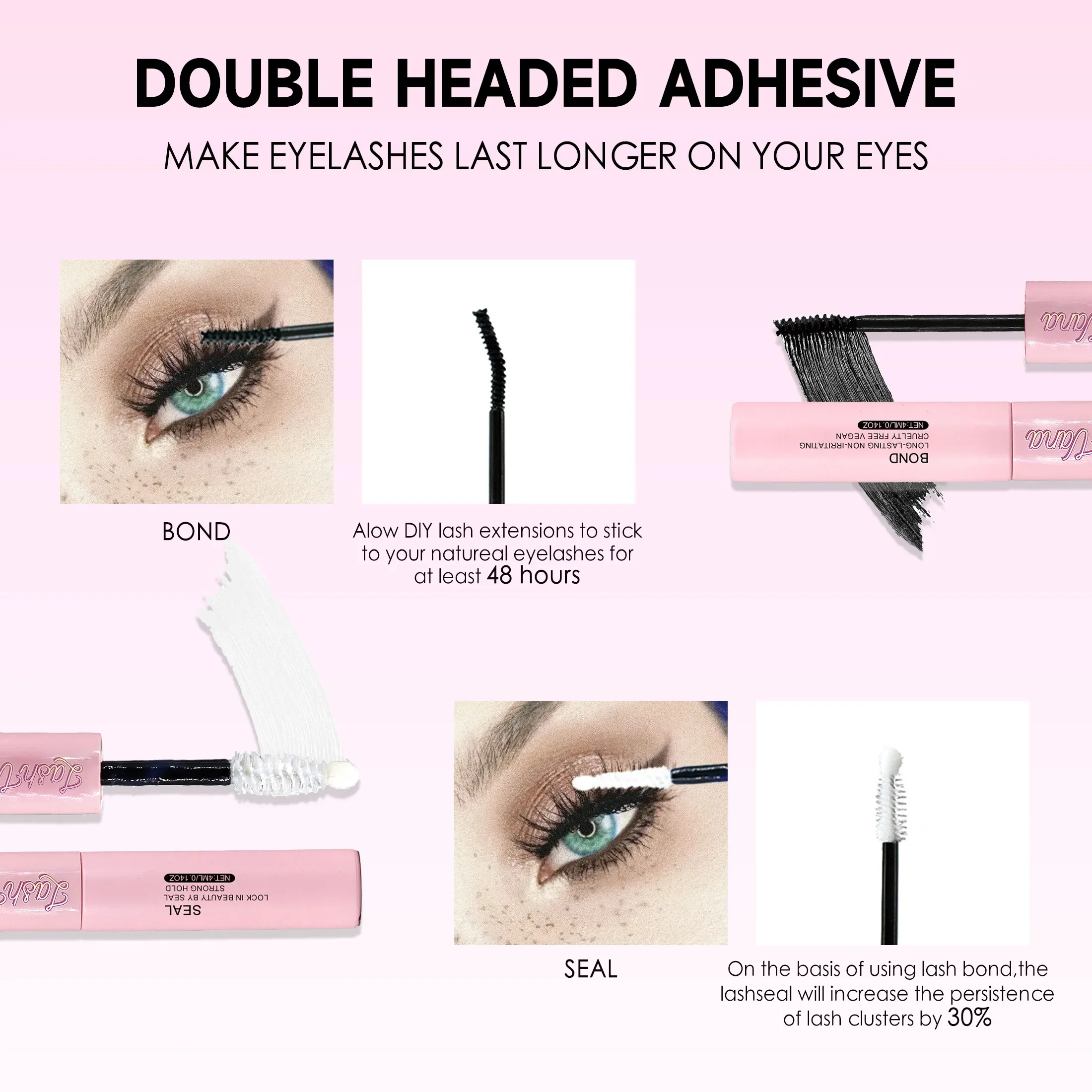 DIY-Cluster-Verlängerungswimpe – Eyelash Extension Full Set Bewertung und Preis