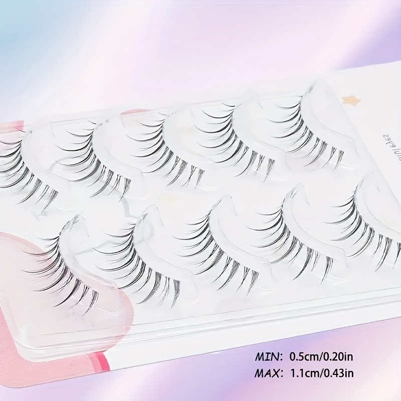 5 Paar Anime-Cosplay-Falsche W – Eyelash Extension Or Extensions Bewertung und Preis