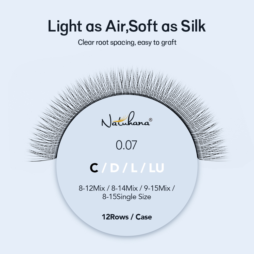 NATUHANA Single Tip 2D YY Lash – Eyelash Extension Single Lash Bewertung und Preis