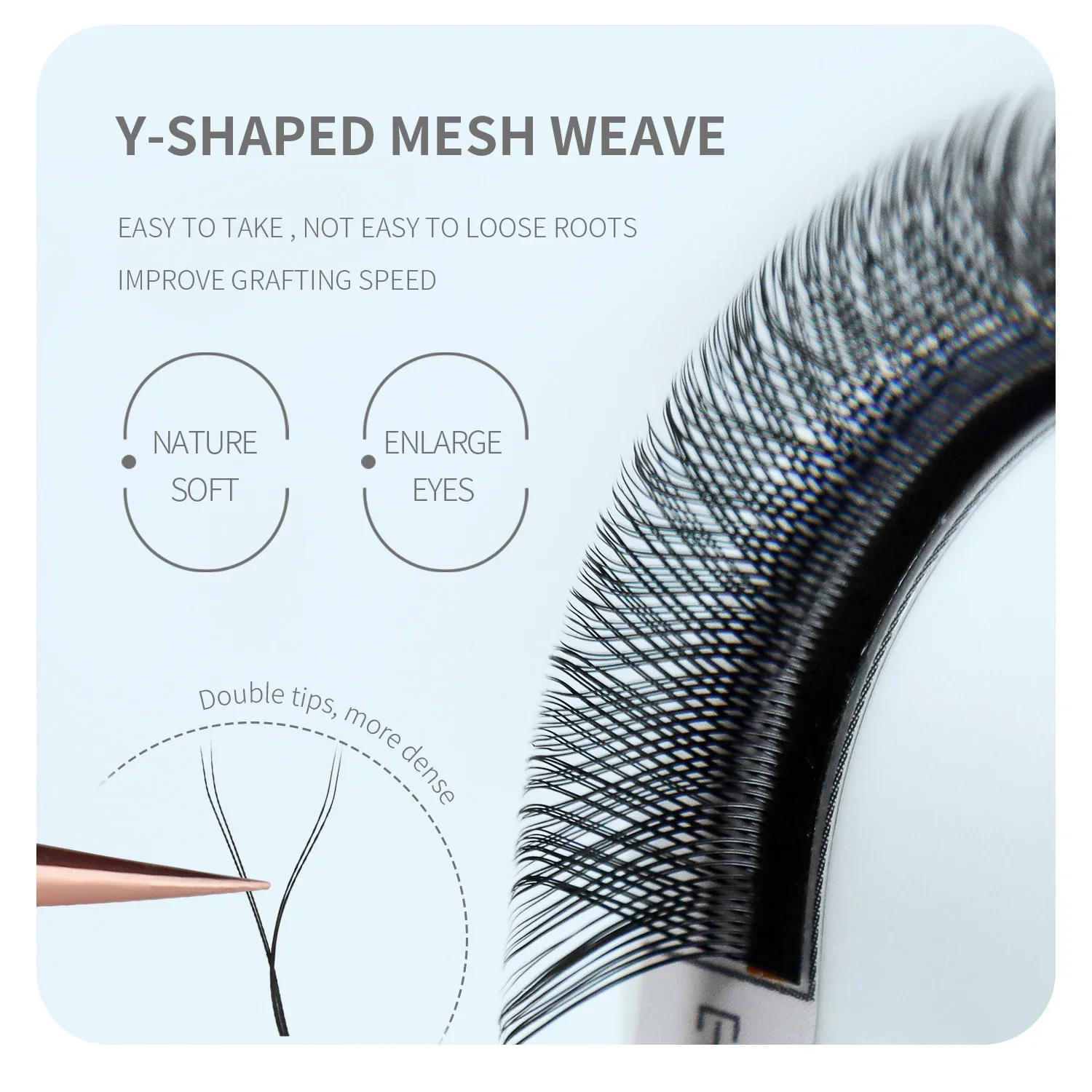 ANNAFRIS Braune W-förmige Wimp – Eyelash Extension Yelix Bewertung und Preis