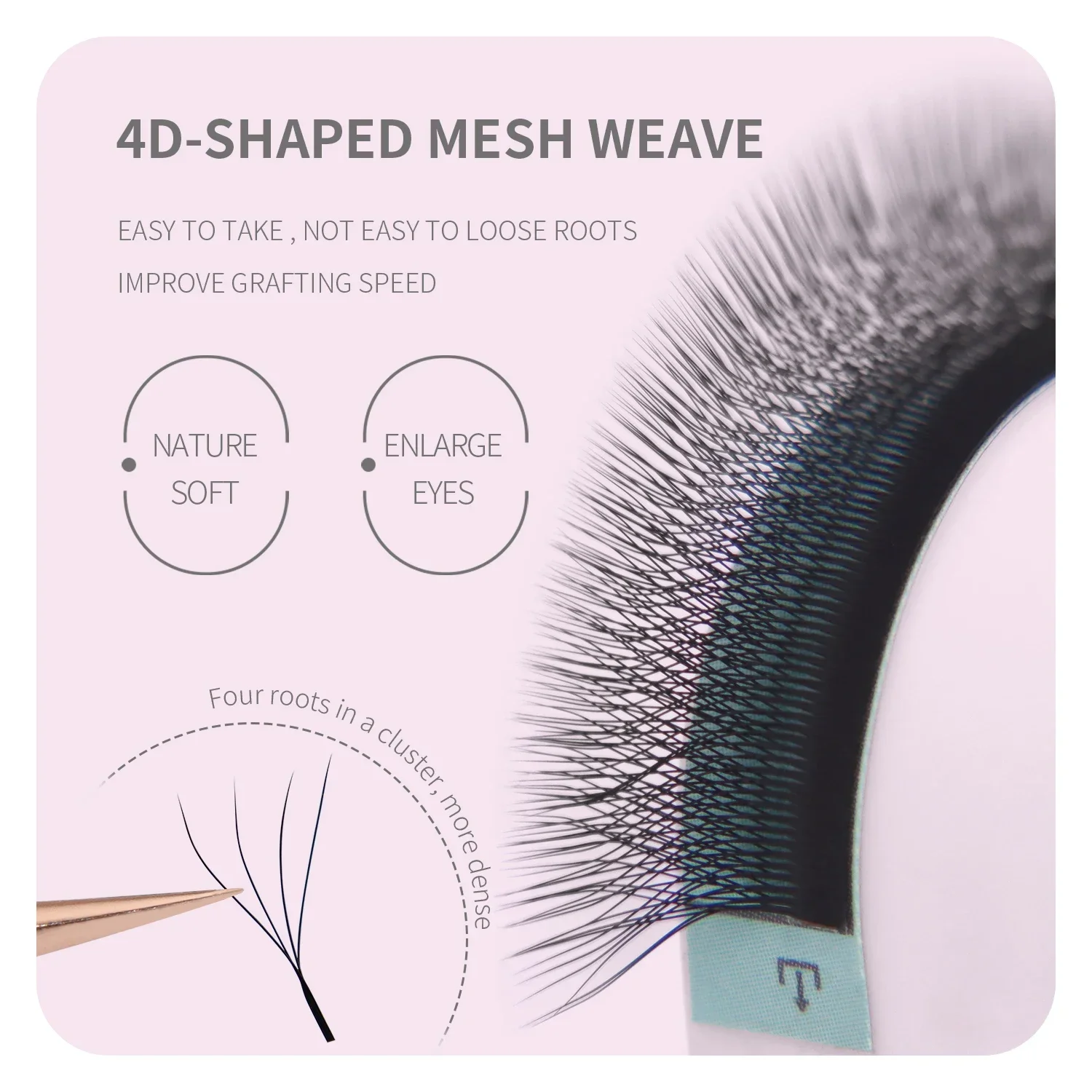 ANNAFRIS Braune W-förmige Wimp – Eyelash Extension Yelix Bewertung und Preis