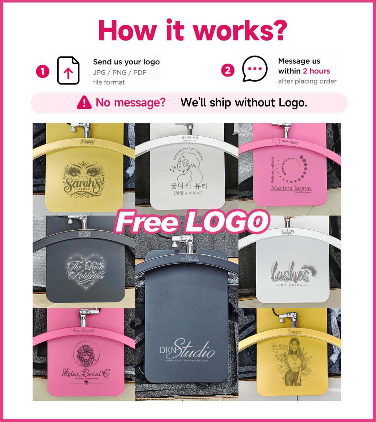 Kostenlose LOGO-Option: Verste – Eyelash Extension No 11 Bewertung und Preis