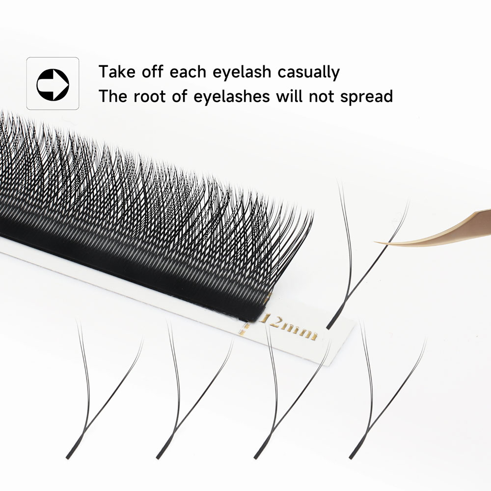 XIUSUZAKI W-förmige Wimpern Bl – Eyelash Extension Yelix Bewertung und Preis