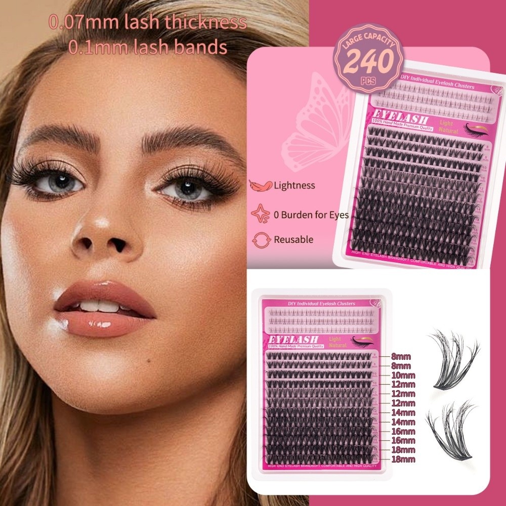 8-18mm Lange Künstliche Wimper – Eyelash Extension Or Extensions Bewertung und Preis