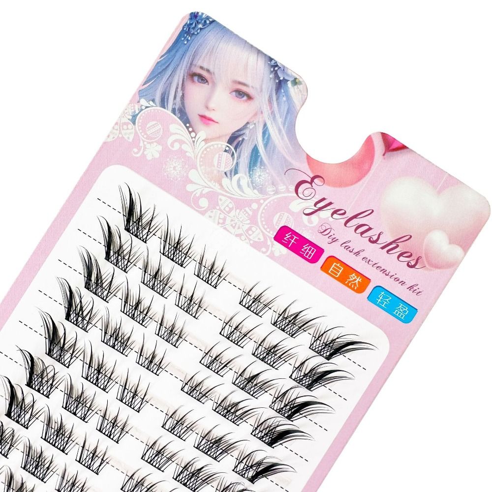 3D Cat Eye Clusters Wimpern Na – Eyelash Extension Anime Bewertung und Preis