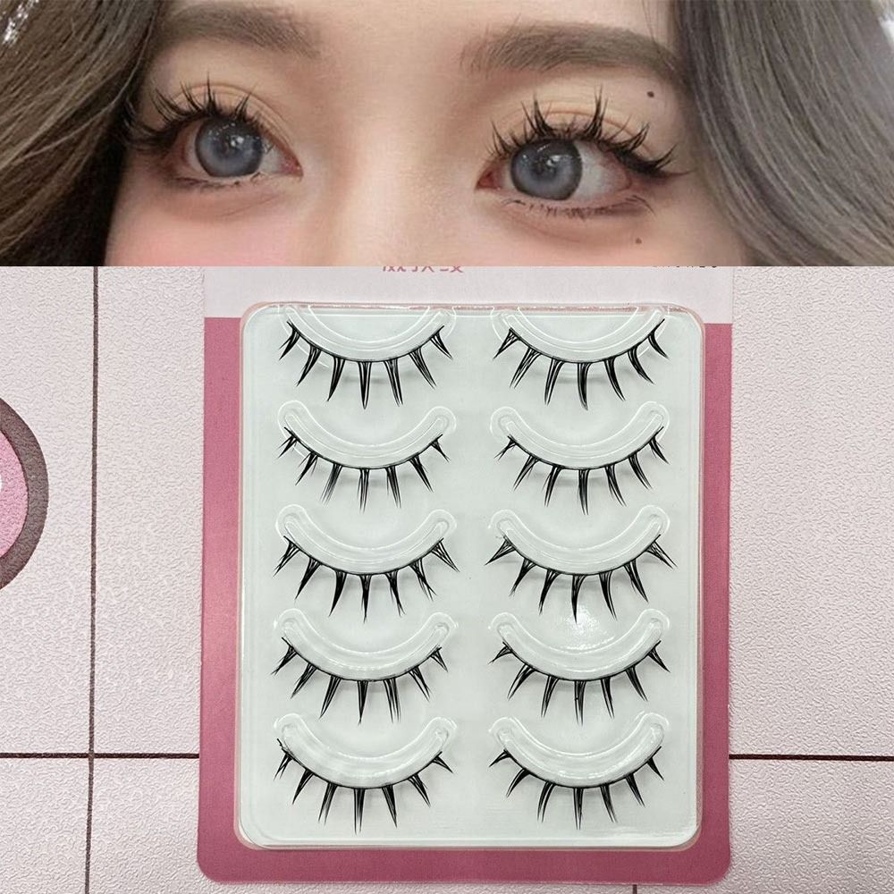 5 Paar Pack Japanische Cosplay – Eyelash Extension Anime Bewertung und Preis