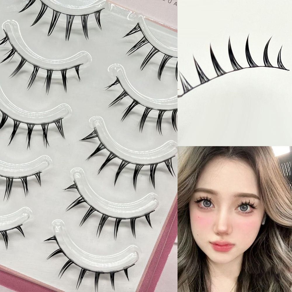 5 Paar Pack Japanische Cosplay – Eyelash Extension Anime Bewertung und Preis