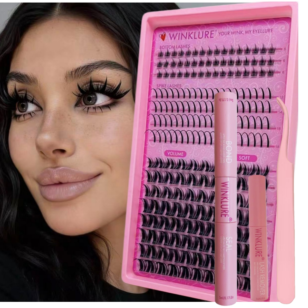 WINKLURE Flauschige Wimpernbüs – Eyelash Extension Volume Lashes Bewertung und Preis