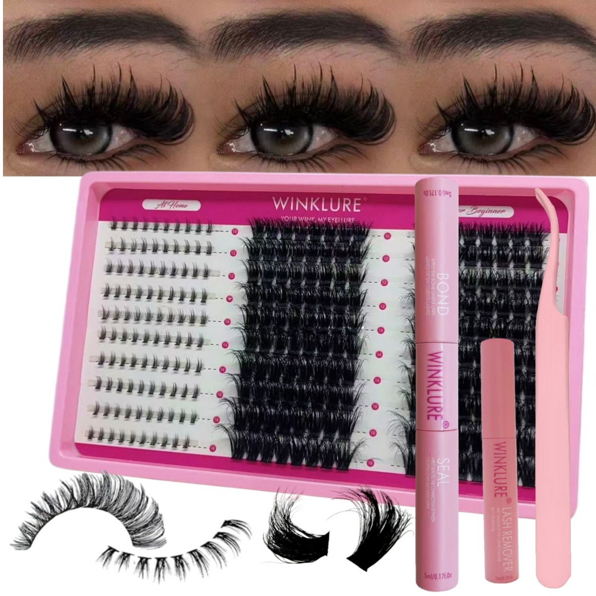 WINKLURE Flauschige Wimpernbüs – Eyelash Extension Volume Lashes Bewertung und Preis