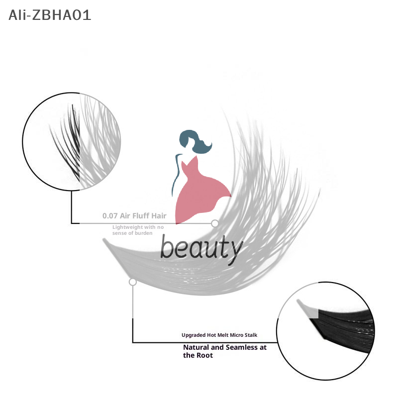 3D Faux Mink Wimpern Wispy Wim – Eyelash Extension Volume Lashes Bewertung und Preis